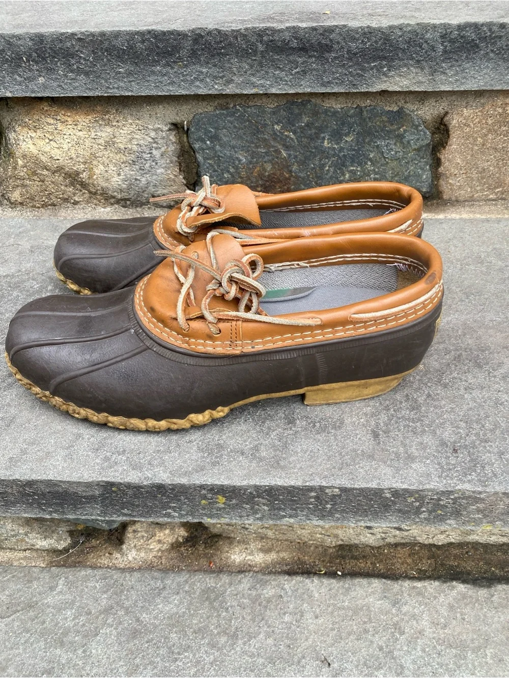 L.L. Bean Men's Brown Duck Boot shoes men’s 9, women’s 11
